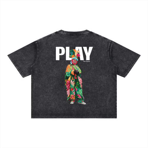 CarnivalClowns,Boxy,Unisex